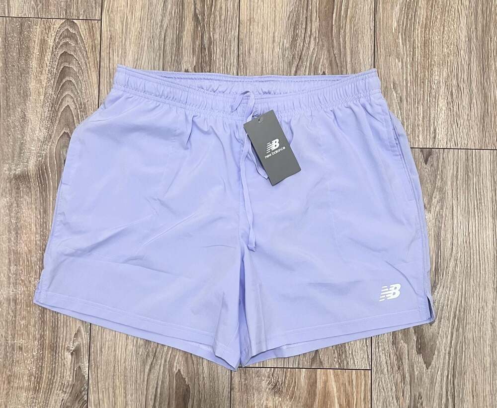 New Balance Athletics Lightweight Sport Shorts in Lilac Men’s Size L